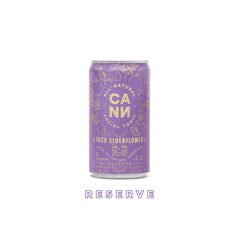 CANN Yuzu Elderflower Limited-Edition Cannabis-Infused Social