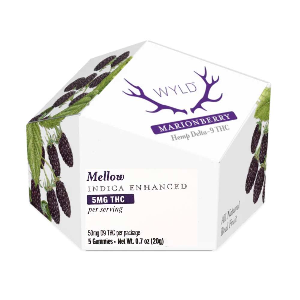 WYLD Marionberry Indica THC Gummies | Hemp THC | Minnesota | Where