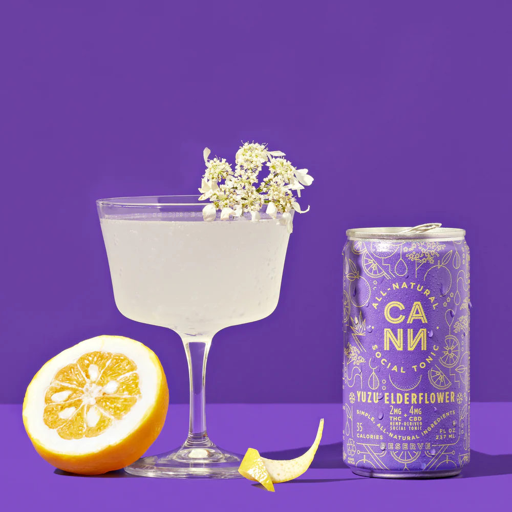 CANN Yuzu Elderflower Limited-Edition Cannabis-Infused Social