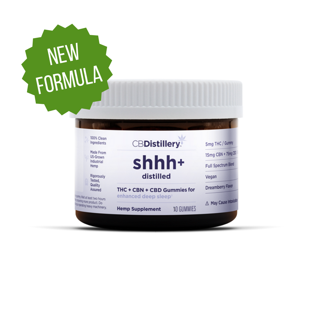 Deep Sleep Synergy+ THC & CBN Gummies – 5mg THC + 5mg CBN +