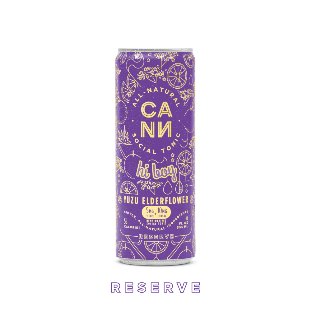 CANN Yuzu Elderflower Limited-Edition Hi Boy Cannabis-Infused